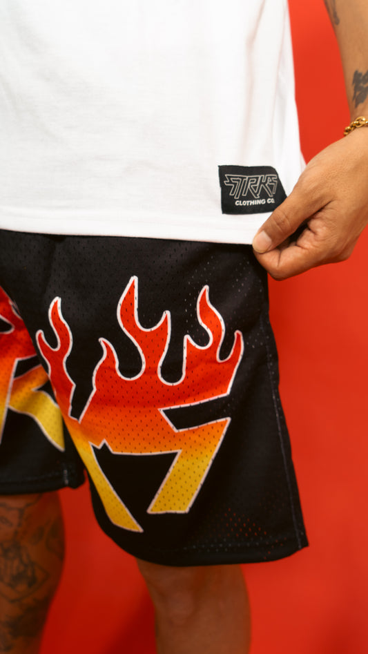 TORCH EVERTHING MESH SHORTS (black)