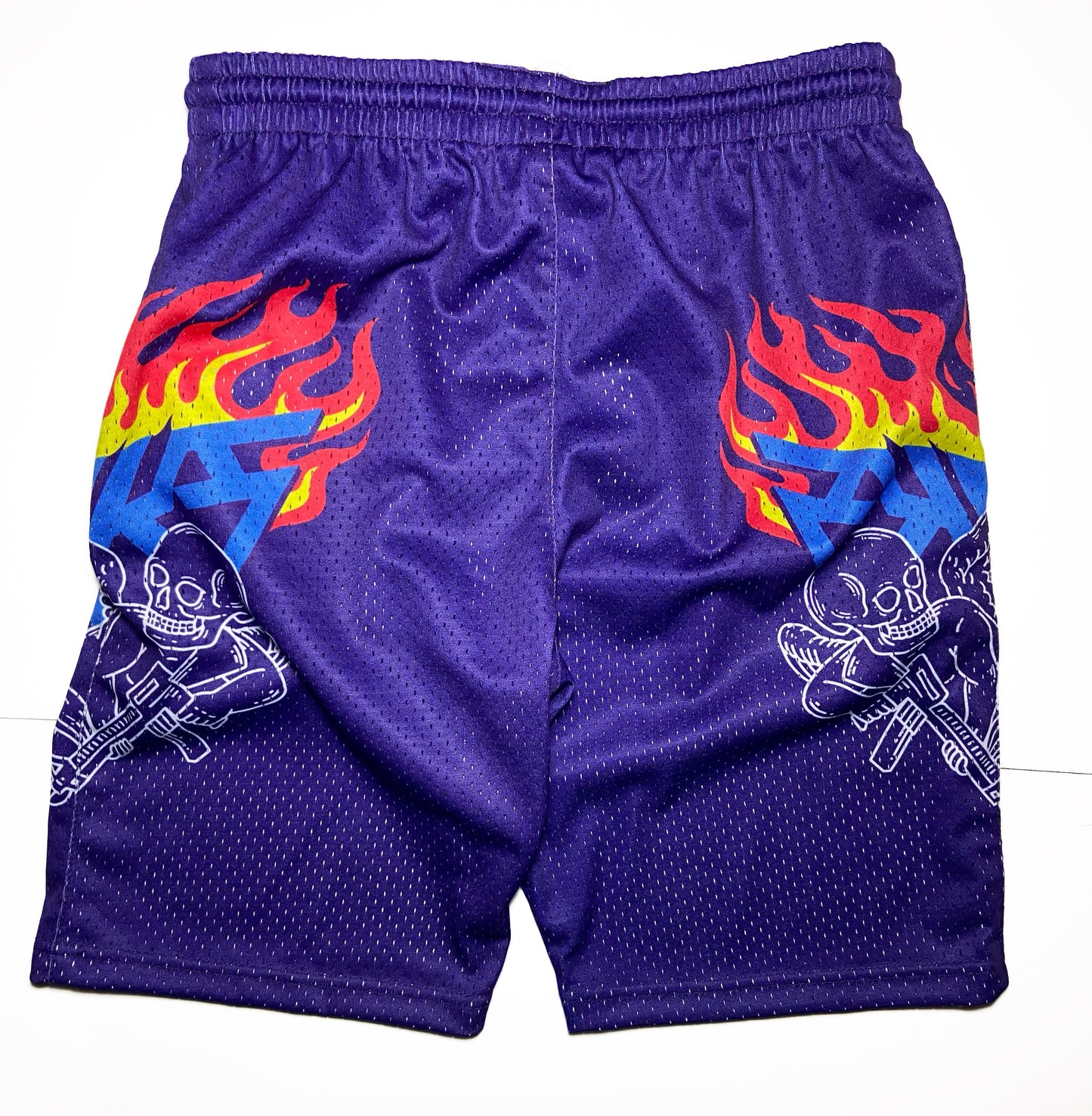 Big logo flame mesh (prpl)