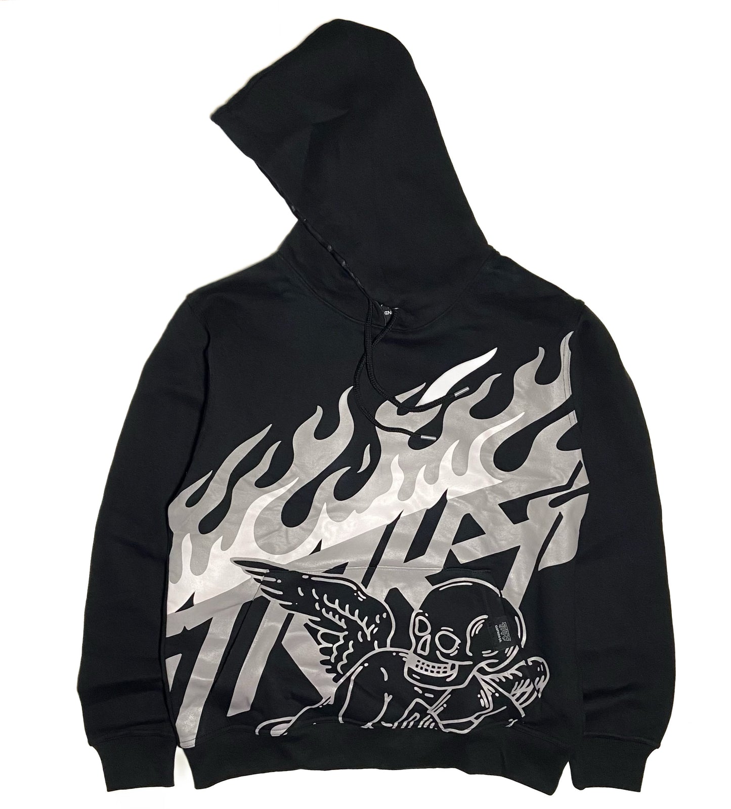 Big flame hoodie